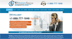 Desktop Screenshot of pcteknicians.com